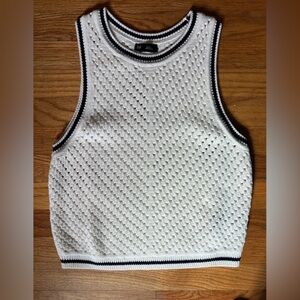 Gap Crochet Sweater Tank